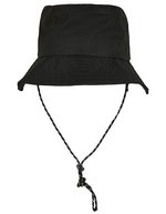 FLEXFIT Verstellbarer Flexfit Bucket Hat schwarz – Black