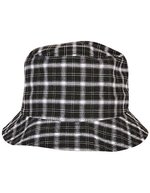 FLEXFIT Check Bucket Hat in Schwarz-Grau, Black-Grey Check One Size, FX5003C – Bild 2