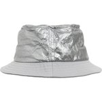 FLEXFIT Crinkled Paper Bucket Hat in Schwarz/Silber, Black One Size, FX5003CP – Bild 3