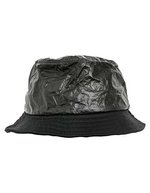 FLEXFIT Crinkled Paper Bucket Hat in Schwarz/Silber, Black One Size, FX5003CP – Bild 2