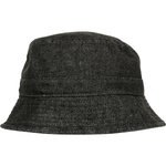 FLEXFIT Denim Bucket Hat mit Krempe, Black/Grey One Size, FX5003DB – Bild 3