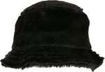 FLEXFIT Cappello a secchiello in pelliccia sintetica nero 372 g/m², Black One Size, FX5003FF – Bild 1