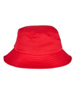 FLEXFIT Bucket Hat aus Baumwolle-Elasthan für Kinder, Black One Size, FX5003KH – Rouge