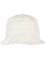 FLEXFIT Bucket Hat mit ausgefranster Krempe, Black One Size, FX5003OE – Off White