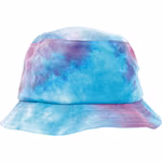 FLEXFIT Batik Bucket Hat con Tesa Circolare, Purple/Turquoise One Size, FX5003TD – immagine 3