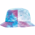 FLEXFIT Batik Bucket Hat con Tesa Circolare, Purple/Turquoise One Size, FX5003TD – immagine 4