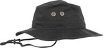 FLEXFIT Angler Hut mit Hutschnur, Black One Size, FX5004AH – Bild 1