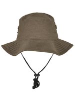 FLEXFIT Angler Hut mit Hutschnur, Black One Size, FX5004AH – Scuro Oliva