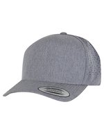 YP Classics 5 Panel Snapback – Melange Grigio