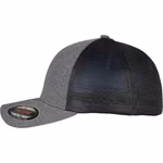 Flexfit Unipanel™ Trucker Cap 2-farbig, Dark Grey/Black L/XL, FX5511UP – Bild 5