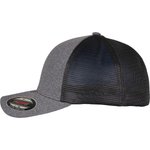 Flexfit Unipanel™ Trucker Cap 2-farbig, Dark Grey/Black L/XL, FX5511UP – Bild 5