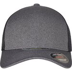 Flexfit Unipanel™ Trucker Cap 2-farbig, Dark Grey/Black L/XL, FX5511UP – Bild 6