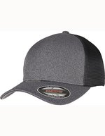 Flexfit Unipanel™ Trucker Cap 2-farbig, Dark Grey/Black L/XL, FX5511UP – Bild 2