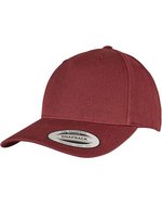 FLEXFIT 5-Panel Snapback Cap mit Curved Visor, Balladblue One Size, FX5789M – Maroon