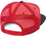 FLEXFIT Foam Trucker Cap mit Schwammfront, Red/White One Size, FX6005FW – Bild 4