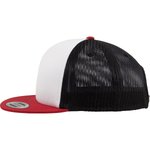 FLEXFIT Foam Trucker Cap mit Schwammfront, Red/White One Size, FX6005FW – Bild 5