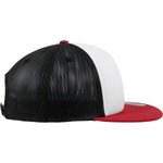 FLEXFIT Foam Trucker Cap mit Schwammfront, Red/White One Size, FX6005FW – Bild 6
