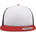 FLEXFIT Casquette Trucker Mousse avec Devant en Mousse, Red/White One Size, FX6005FW – image 7