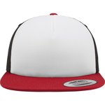 FLEXFIT Foam Trucker Cap mit Schwammfront, Red/White One Size, FX6005FW – Bild 7