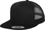 FLEXFIT Classic Trucker Cap mit Mesh-Rückseite, Black One Size, FX6006 – Bild 3