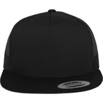 FLEXFIT Classic Trucker Cap with Mesh Back, Black One Size, FX6006 – image 5