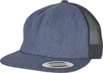 FLEXFIT Denim Trucker Cap with Mesh, Black Raw One Size, FX6006DT – image 2