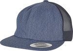 FLEXFIT Denim Trucker Cap mit Mesh, Black Raw One Size, FX6006DT – Bild 1