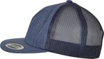 FLEXFIT Denim Trucker Cap mit Mesh, Black Raw One Size, FX6006DT – Bild 5