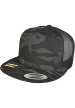 FLEXFIT Multicam Trucker Cap with Mesh Back, Black One Size, FX6006MC – Bild 1