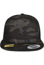 FLEXFIT Multicam Trucker Cap with Mesh Back, Black One Size, FX6006MC – Bild 3