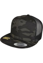 FLEXFIT Multicam Trucker Cap with Mesh Back, Black One Size, FX6006MC – Bild 7