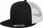FLEXFIT Classic Trucker Cap 2-Tone Design, Black/White One Size, FX6006T – image 3