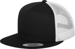 FLEXFIT Casquette Trucker classique design bicolore, Black/White One Size, FX6006T – Bild 3