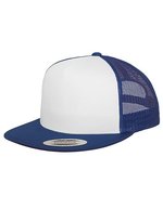 Flexfit Classic Trucker Cap mit Snapback, Carolina Blue/White One Size, FX6006W – Royal/White/Royal