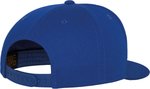 FLEXFIT Baumwoll Snapback Cap mit 5 Panels, Red One Size, FX6007 – Bild 4