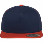 FLEXFIT Klassische 5 Panel Snapback Cap, Black/Silver One Size, FX6007T – immagine 5