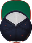 FLEXFIT Klassische 5 Panel Snapback Cap, Black/Silver One Size, FX6007T – immagine 6