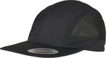 FLEXFIT Nylon Snapback Cap mit Mesh-Einsätzen, Black One Size, FX6088NS – Bild 5