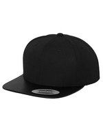 FLEXFIT Carbon Snapback mit Hartschalenetui – Black/Carbon