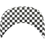 Flexfit Cappellino Snapback a scacchi, Black/White One Size, FX6089CB – Bild 8