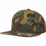 FLEXFIT Woodland Camo Classic Snapback Cap, Camo One Size, FX6089CF – image 3