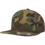 FLEXFIT Woodland Camo Classic Snapback Cap, Camo One Size, FX6089CF – Bild 3