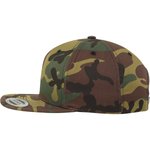 FLEXFIT Woodland Camo Classic Snapback Cap, Camo One Size, FX6089CF – Bild 5