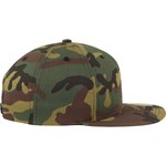FLEXFIT Woodland Camo Classic Snapback Cap, Camo One Size, FX6089CF – Bild 6