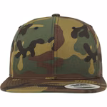 FLEXFIT Woodland Camo Classic Snapback Cap, Camo One Size, FX6089CF – image 7