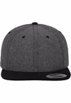 FLEXFIT Chambray-Suede Snapback Cap mit Wildleder-Imitat, Black/Black One Size, FX6089CH – Bild 3