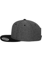 FLEXFIT Chambray-Suede Snapback Cap mit Wildleder-Imitat, Black/Black One Size, FX6089CH – Bild 5