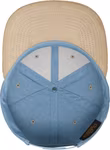 FLEXFIT Chambray-Suede Snapback Cap mit Wildleder-Imitat, Black/Black One Size, FX6089CH – Bild 9