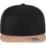 FLEXFIT Cork Snapback Cap mit Wollmischung, Natural One Size, FX6089CO – Bild 5