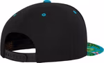 FLEXFIT Hawaiian Snapback Cap mit Muster, Black/Aqua (Hawaiian) One Size, FX6089HW – Bild 4